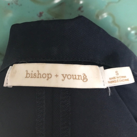 Bishop & Young navy jacket with side stripe detail - Picture 4 of 4